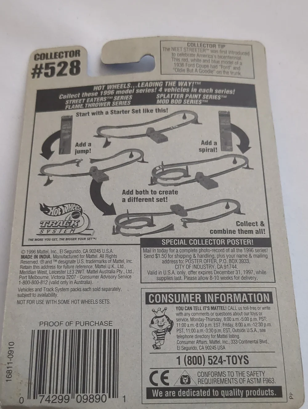 Hot Wheels 1996 Beach Blaster #528